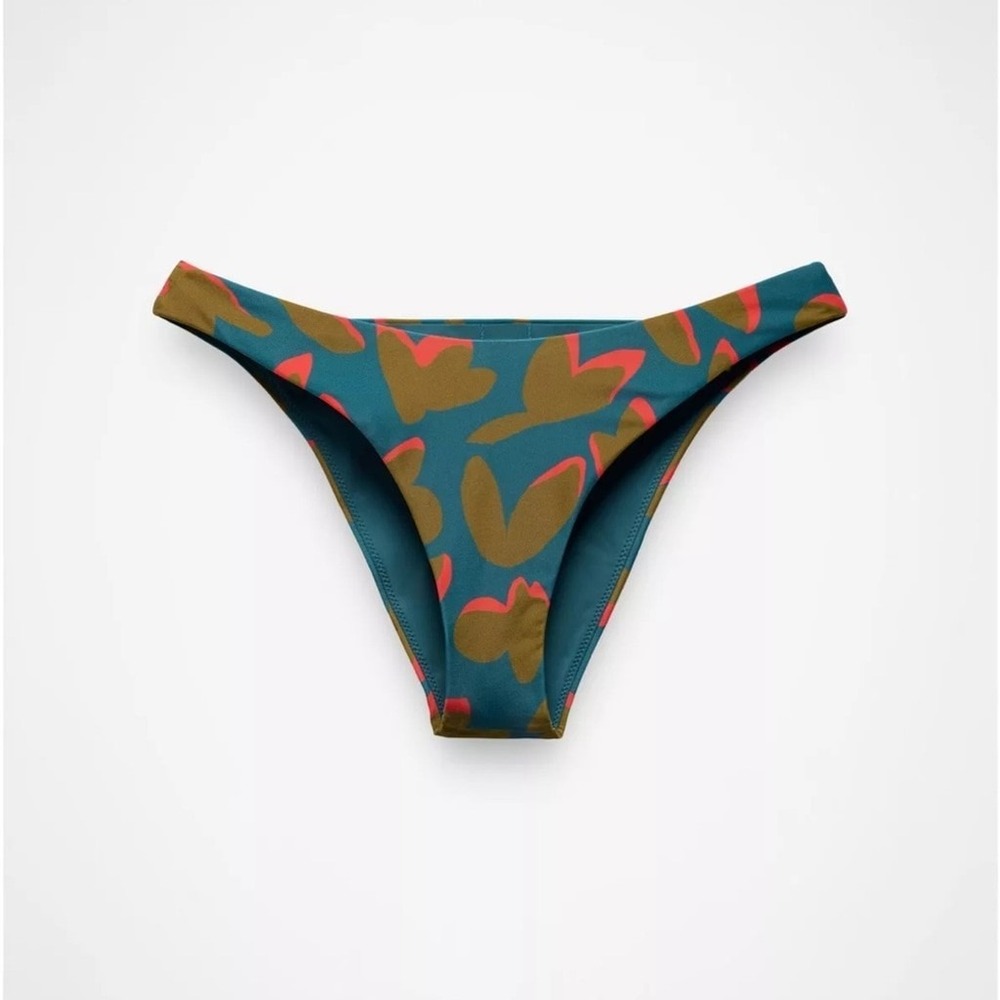 Prana Lahari Classic Bottom Mid Rise Indo Disco Chlorine Resist Quick Dry Size L